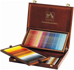 Caran d'Ache Supracolor 3888.92 Colouring Pencils in Wooden Case Multi Coloured Pack of 120