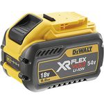 Dewalt DCB547-XJ XR Flex Volt Battery, 18 V, Yellow/Black, 9 A