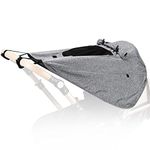 Buggy Sun Cover, Etercycle Universal Pram Sunshade UV Protection and Water Resistant, Sun Cover with Viewing Window for Strollers Pushchairs