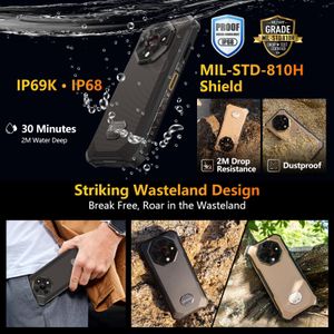 Ulefone Armor X16 Rugged Smartphone – 48MP Night Vision, 128GB, 10360mAh, 6.56" Waterproof 4G Dual SIM