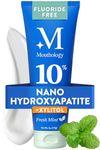 Mouthology 10% Nanohydroxyapa Toothpaste (Fluorine-Free) Natural Remineralising Whitening Sensitive Teeth SLS Free Toothpaste with Nanohydroxyapa and Xylitol Pair