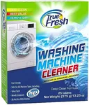 True Fresh Washing Machine Cleaner Tablets 25-Pack - Deep Cleaning Washer Cleaner Tablets for Top Loader, Front Load & HE - Cleans, Drum, Filters Tub seal & Vital Parts - Descaler & septic safe