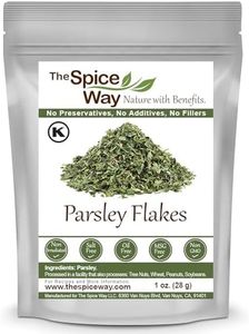 The Spice Way Parsley Flakes - Burst of Freshness in Every Dish! (1 oz) Dried Chopped Leaf - Non -GMO & Vegan-Friendly