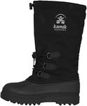 Kamik Men's Canuck Cold Weather Boot, Black, 11 M US