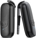 Bluetooth Speaker, Clip-On Portable Speakers, 10 Hours Playtime Speakers Wireless Bluetooth Built-in Mic, IP67 Waterproof Wireless Speaker, Elastic Control Buttons for Hands-Free Music/Calls, Black