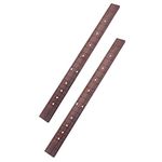 Rosewood 21 Frets 3 String Cigar Box Guitar Fretboard Fingerboard Parts (2pcs)