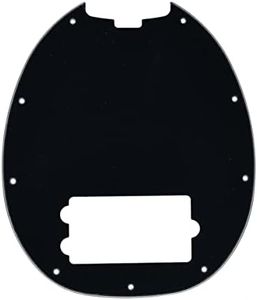 Dopro Bass Pickguard Fit for Musicman classic 4 string StingRay bass models Black 3Ply