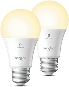 Sengled Smart Bulb, Alexa Light Bulb, Bluetooth Dimmable LED Bulbs E27, Work with Amazon Alexa (Echo and Echo Dot), Remote Control Voice Control, Energy Saving 8.8W 806LM, Soft White, 2 Pack