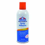 Elmer's E451 6 Piece Acid Free Multipurpose Adhesive Spray Set, 11 oz Capacity, Clear