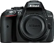 Nikon D5300 24.2 MP CMOS Digital SLR Camera with Built-in Wi-Fi and GPS Body Only (Black)