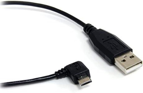 StarTech.com Micro USB Cable - A to Right Angle Micro B (UUSBHAUB1RA)