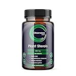 Plant Sterols 800 mg - 180 Tablets - High Concentration - Helps Maintain Normal Cholesterol Levels - Suitable for Vegans - GMP Product - from Clearwave Health