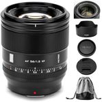 VILTROX 56mm F1.2 Pro XF-Mount Lens for Fuji, 56mm f/1.2 XF APS-C Autofocus Large Aperture Lens for Fujifilm Fuji X-Mount X-A7 X-E4 X-H1 X-Pro3 X-S10 X-T4 X-T5 X-T30 XT30II X-T200 X-H2S X-S20 X-M5