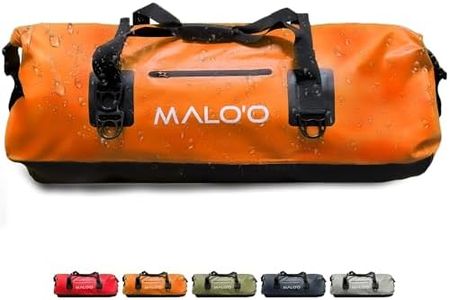 Malo'o Waterproof Dry Bag Duffel 40L/60L/100L, Roll Top Duffel Keeps Gear Dry for Kayaking, Rafting, Boating, Swimming, Camping, Hiking, Beach, Fishing - Internal & External Pockets and Molle Loops