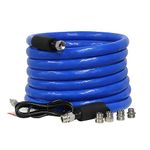 HEATIT 12ft Heated Drinking Water Hose for RV 5/8'' Garden Hose Lead Free & Leak Free Water Hose for RV, Car, Camper, Truck