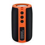 Bluetooth Speaker,MusiBaby Speaker,Speakers Bluetooth Wireless,Waterproof,Outdoor,Portable Speaker with Stereo,Dual Pairing,24H Play,Haut Parleur Bluetooth for Home,Party,Travel-Orange