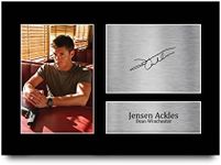 HWC Trading A4 Jensen Ackles Supernatural Gifts Printed Signed Autograph Picture for TV Show Fans