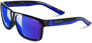 ACBLUCE Kids Sunglasses for Boys Girls Polarized Child Youth Baseball Rubber Flexible Glasses for Age 6-12