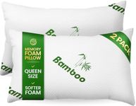 Memory Foam Pillows Queen Size Set