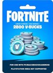 Fortnite 2800 V-Bucks Code 2800 vbucks Code Only (No Cd/Dvd)