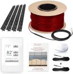 WarmlyYours TCT120-KIT-OT-040 TempZone Electric Floor Heating Cable Kit with Strips, 40 ft. (10 sq. ft.)