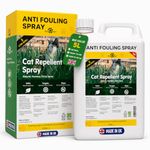 KinderPet® Eco Cat Repellent Big Value 5L Refill Stop Cats Anti Fouling Natural Humane Citrus Spray Cat Deterrent Stops Fouling Digging Pooping Peeing Urinating Scratching Refill