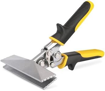 Hurricane Sheet Metal Hand Seamer, 6 Inch Straight Jaw Sheet Metal Bender Tools for Flattening Metal, Ergonomic TyreGrip Handle