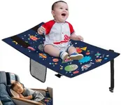 Toddler Airplane Bed for Toddler - 30×17in, Cute Cartoon Airplane Seat Extender for Kids, Portable Travel Bed for Airplane, Travel Essentials for Kids, Baby Travel Footrest for Plane Flying for 1-3