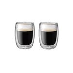 ZWILLING J.A. HENCKELS 39500-076 Sorrento Double Wall Cappuccino Glass- 2 Piece Set, Glass