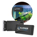 FL!PPER Floating Flipper Standard 2-in-1 Magnetic Aquarium Tank Algae Cleaner Scrubber Scraper