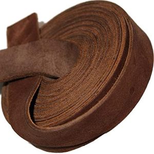 TOFL Leather Strap Medium Brown ? Inch Wide 72 Inches Long