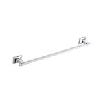 Cera Montana Towel Rail- Silver | 450mm Aluminium | Space -Saving Design | Everlasting Shine & Resists Stains | Easy Installation F5002104