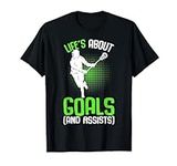 Life´s About Goals Lacrosse Player 