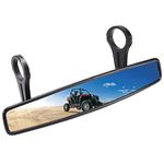 UTV Center Mirror, OFIG 15" UTV Rear View Mirror with 1.75" Clamps Compatible with Polaris RZR 800 900 1000 Turbo RZR PRO XP, Pioneer 1000, Kawasaki Mule 3000 4000 Arctic Cat Wildcat