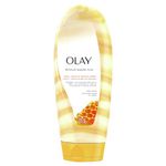 Olay 2-In-1 Essential Oils Ribbons Sunflower Oil + Refreshing Nectarine Moisturizing Body Wash 18 Oz by Olay