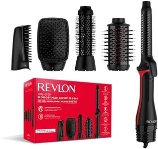 REVLON One-StepTM Blow-Dry Multi Air Styler 5-in-1 (Detachable Heads, Curler, Dryer, Volumiser, Styler and Shape Enhancer). RVDR5370