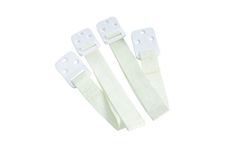 Dreambaby Furniture Wall Straps (Pack of 2, White)