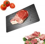 Defrosting Tray Fast Defrost Tray for Frozen Foods Thawing Plate for Meat Steak Chicken and Fish Rapid Defrost Tray Thaw Frozen Food Kitchen Gadgets