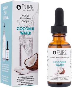 Pure Inventions - Water Infusion Drops - Coconut Water, 30 servings, 1oz Bottle (Package May Vary)