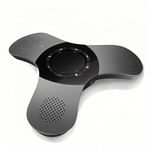 Conference Speaker with Microphone 360°Voice Pickup USB-C Speakerphone Home Office compatible Skype/Teams/Zoom Noise Cancelling Omnidirectional meeting Room Bluetooth Speaker with Mic for 10 People