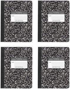 Roaring Spring Paper Products 4/Pack Composition Notebook (77328) 5x5 Graph Ruled 4-Pack