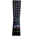 NEW Replacement for JVC RM-C3338 RC43101P Remote Control for JVC Smart TVs with Fplay YouTube Netflix Buttons Universal Bush TV Remote - No Setup Required LT-24C680 LT-24C685 LT-32C695 LT-32C795