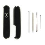 Victorinox PLUS Black handle kit for 91mm Swiss Army Knife with spares