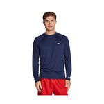 Speedo Men's UV Swim Shirt Easy Long Sleeve Regular Fit - Peacoat. Medium,