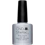 CND Shellac Nail Polish, Silver Chrome