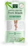 Earth Therapeutics Gentle Peeling Foot Mask with Hemp Seed Oil (1 Pair)