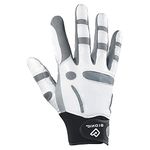 BIONIC Mens ReliefGrip Golf Glove - Grey/Black - M