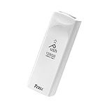 TCELL Push 128GB USB 3.2 Gen1(3.1/3.0) USB Stick Flash Drive Read Speed up to 100MB/s, Retractable Design USB Memory Stick Thumb Drive Pen Drive, White