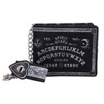 Nemesis Now Spirit Board Embossed Purse Ouija Wallet Black 18.5cm, 11cm