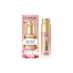 L'Oreal Paris Age Perfect Golden Age Rapid Spot Corrector for Mature Skin, Niacinamide and Exclusive Peony Native Cells, Reduces Appearance of Dark Spots, 50ml